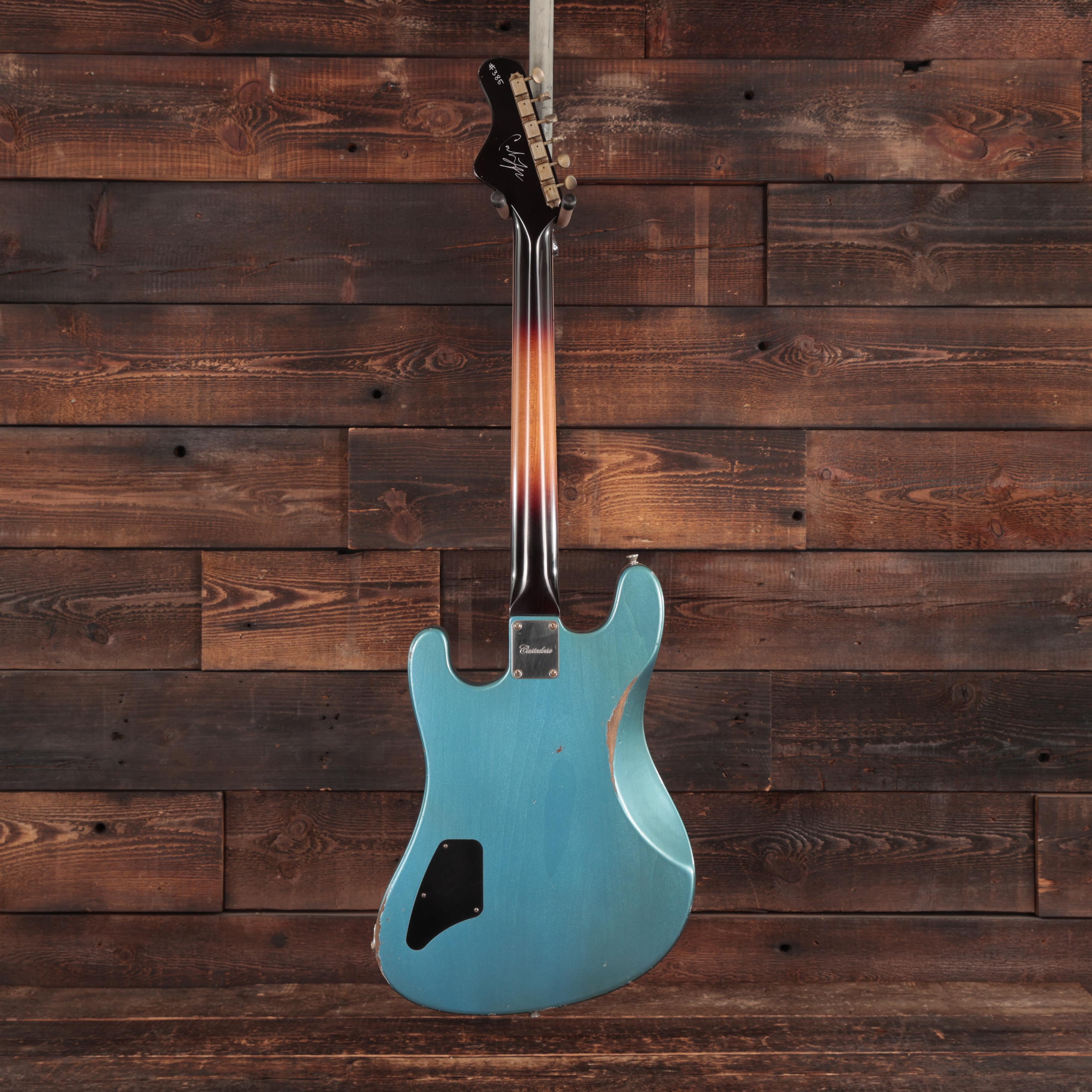 Castedosa Conchers Baritone Guitar in Aged Pelham Blue - Andertons